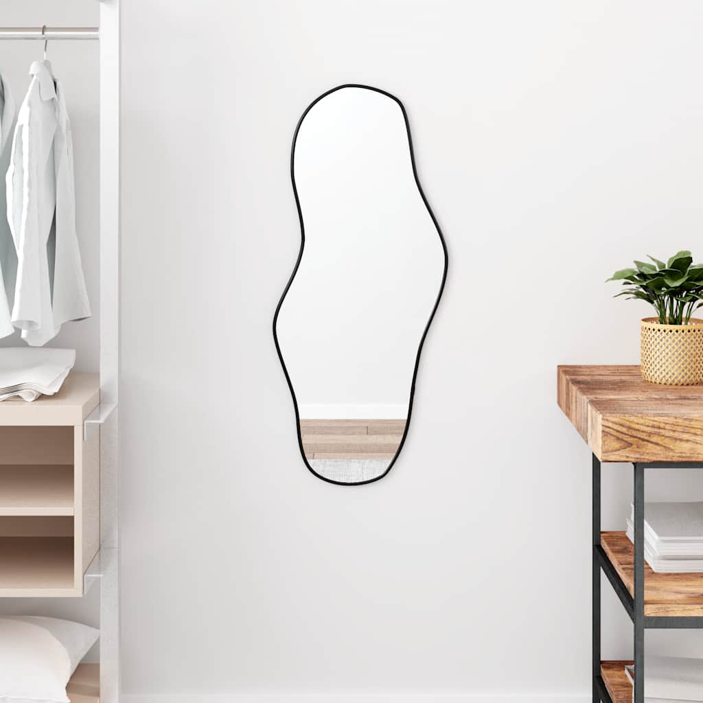 Wall Mirror Black 80x35 cm - All Things Good