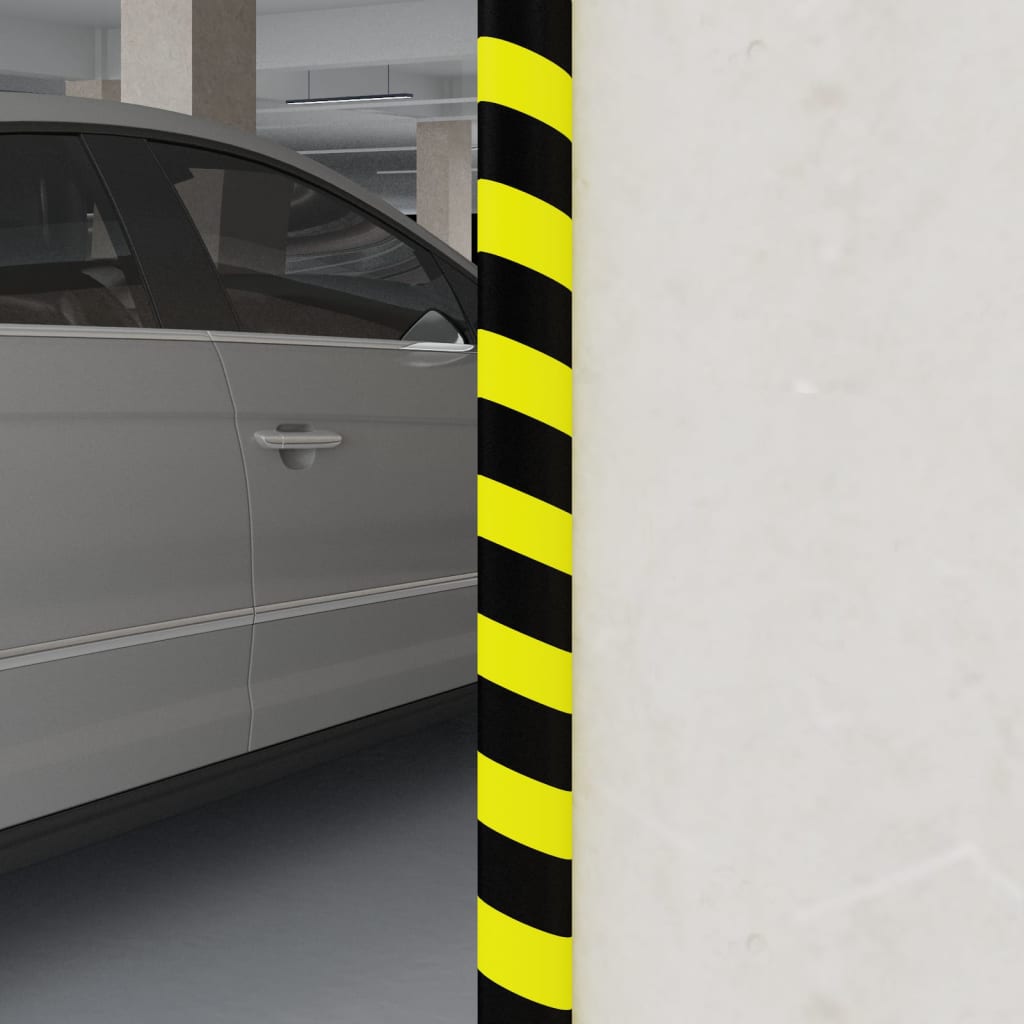 Corner Protector Yellow&Black 4x3x100 cm PU - R and M Furniture