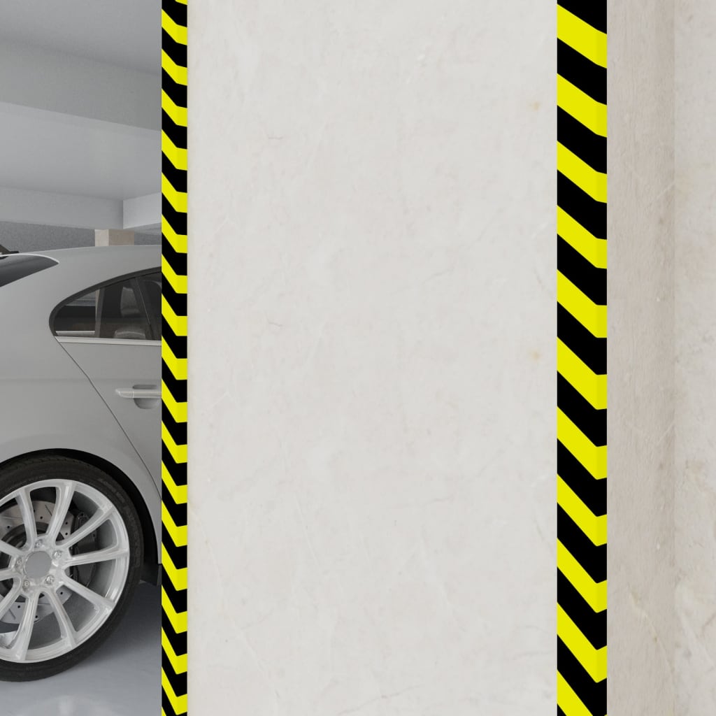 Corner Protectors 2 pcs Yellow&Black 6x2x101.5 cm PU - Merkel Designers