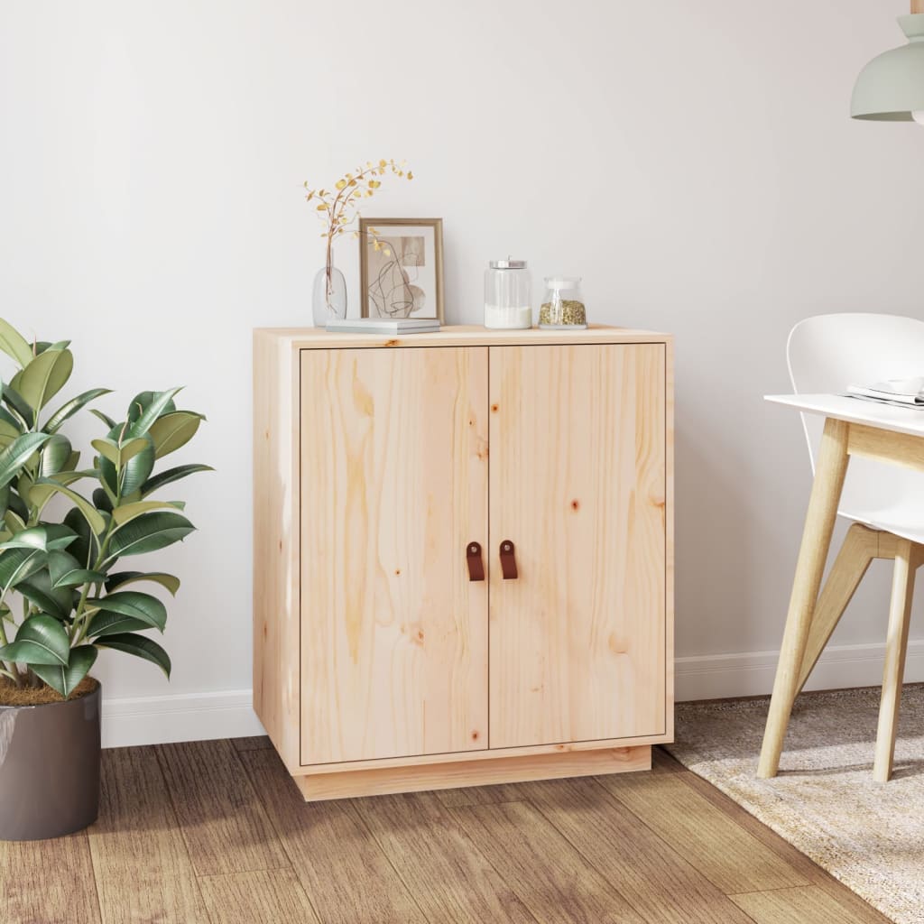 Sideboard 65,5x40x75 cm Solid Wood Pine - Merkel Designers