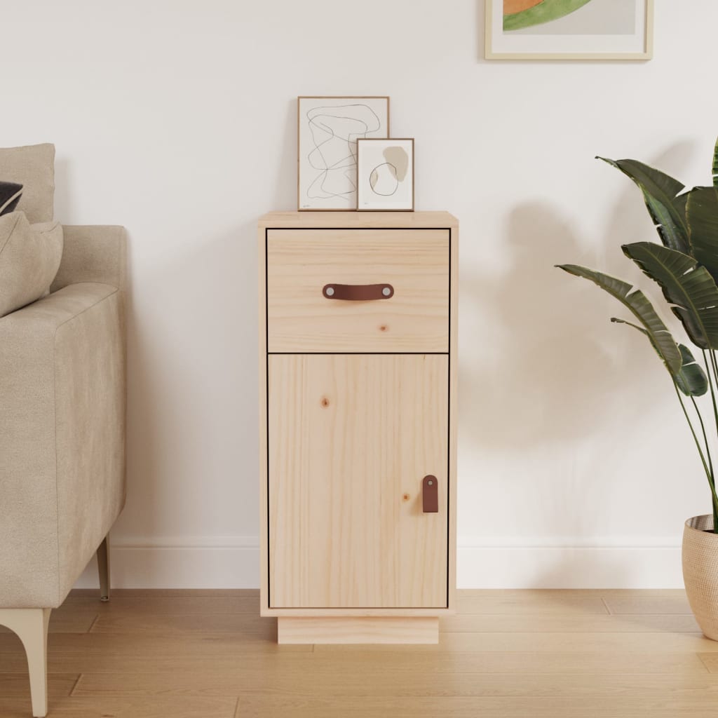 Sideboard 34x40x75 cm Solid Wood Pine - Unbeatable Bargains