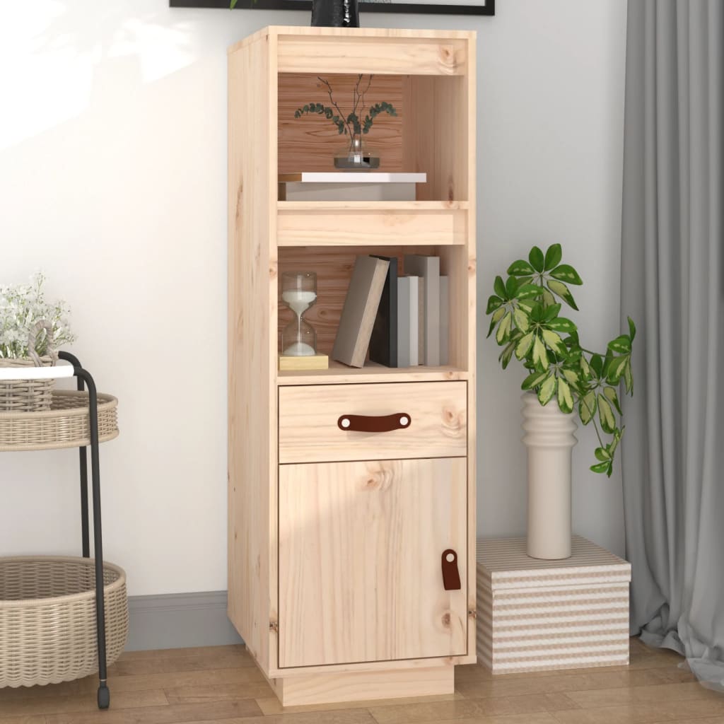 Highboard 34x40x108,5 cm Solid Wood Pine - Merkel Designers