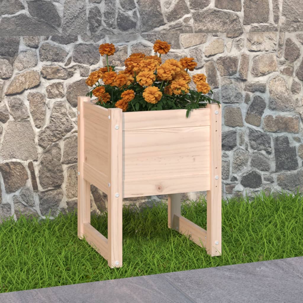 Planter 40x40x52.5 cm Solid Wood Pine - Tyrell & Tyrell