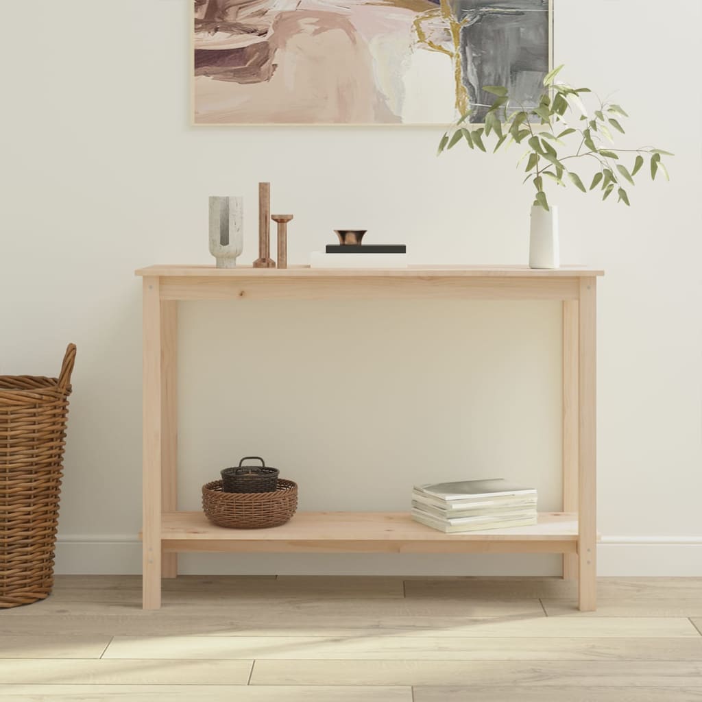 Console Table 110x40x80 cm Solid Wood Pine - Merkel Designers