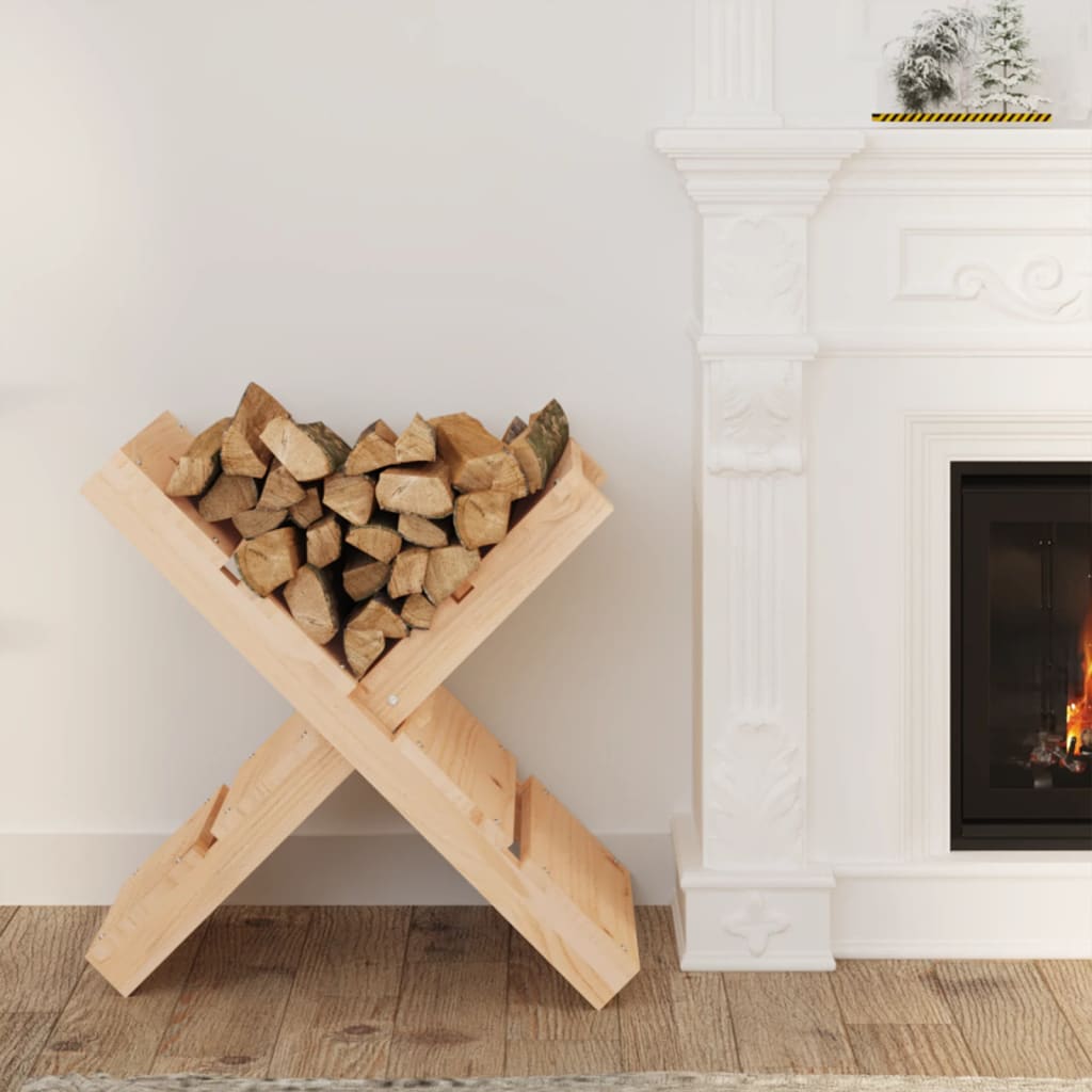Log Holder 47x39.5x48 cm Solid Wood Pine - Sid & Sam