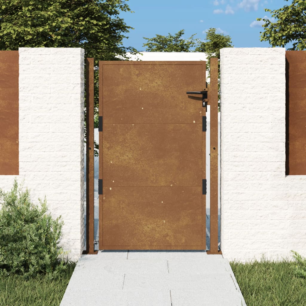 Garden Gate 105x155 cm Corten Steel - Tyrell & Tyrell