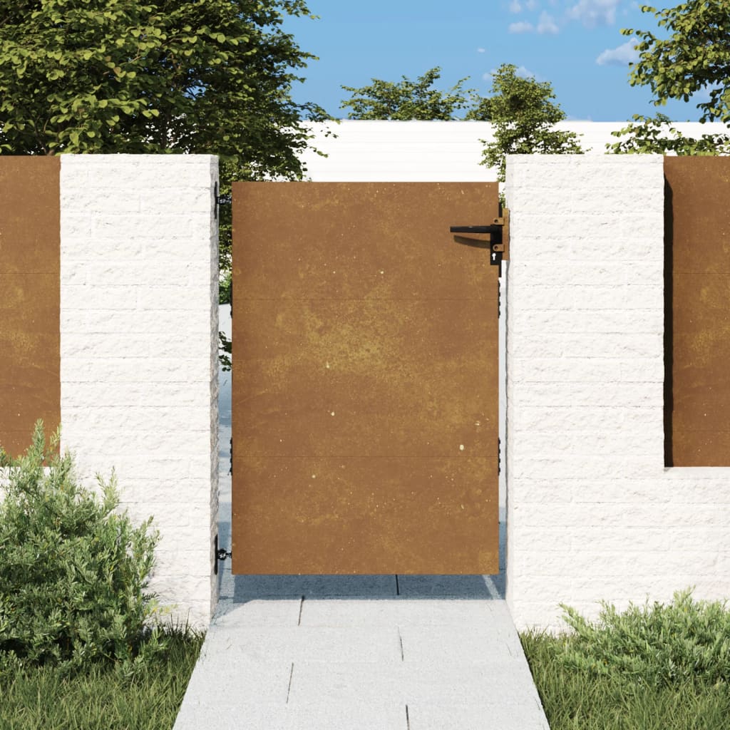 Garden Gate 85x125 cm Corten Steel - Tyrell & Tyrell