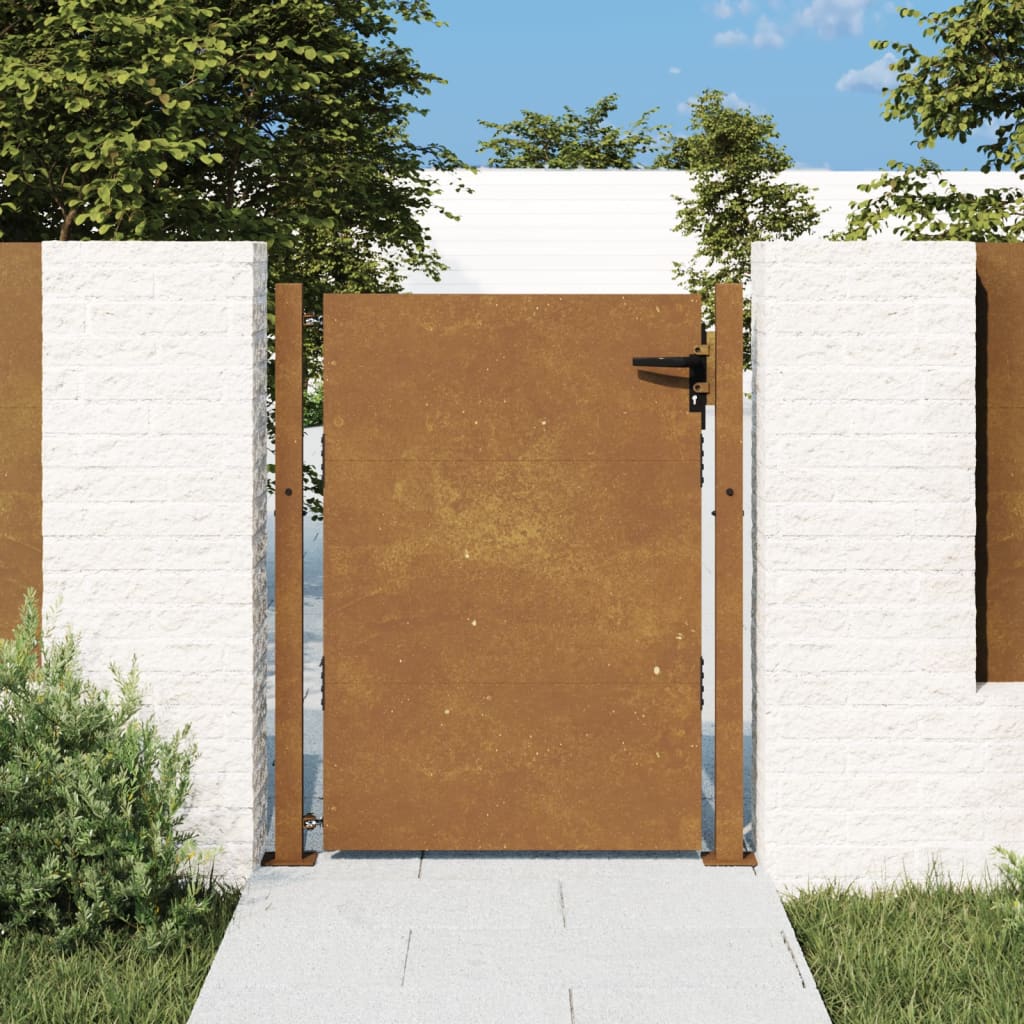 Garden Gate 105x130 cm Corten Steel - Tyrell & Tyrell