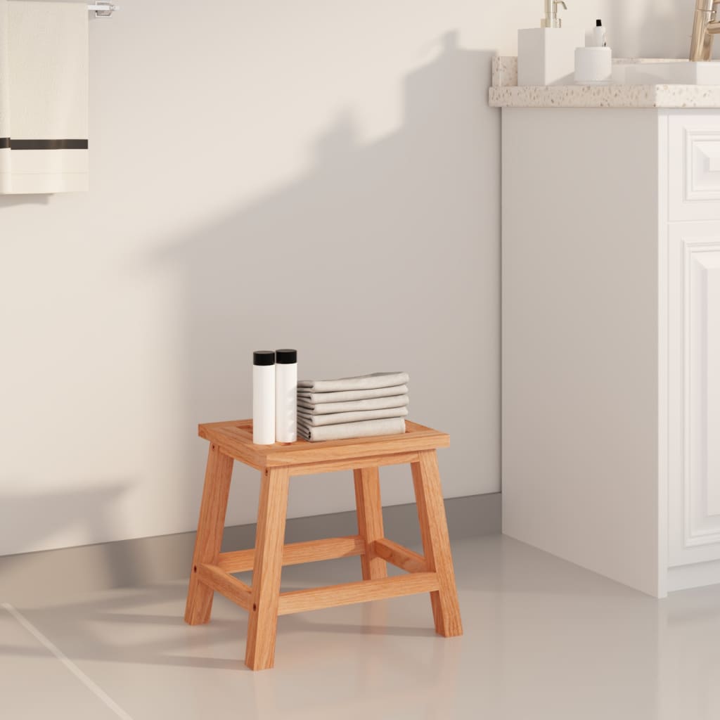 Step Stool 29x22.5x25.5 cm Solid Wood Walnut - Unbeatable Bargains