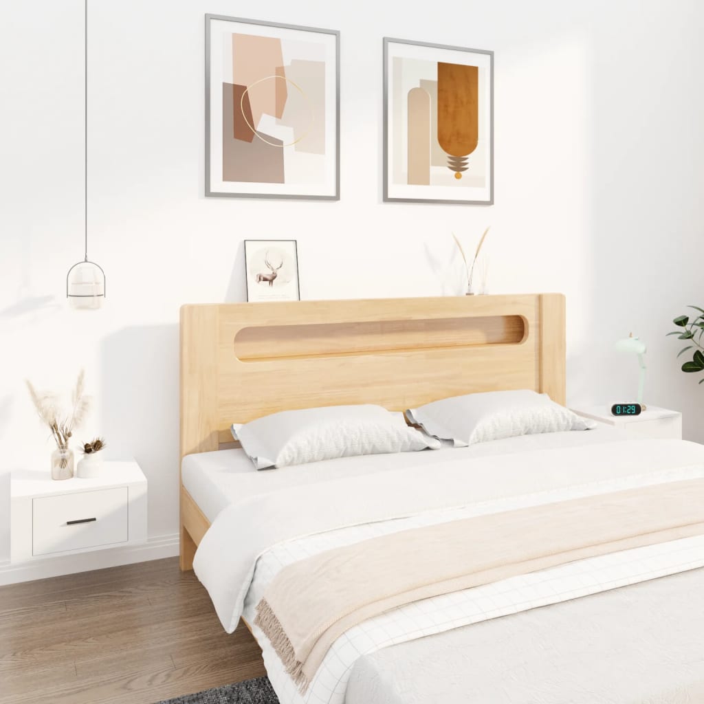 Bedside Table - BRESCIA 2 Piece Nightstand White 50cm - R and M Furniture