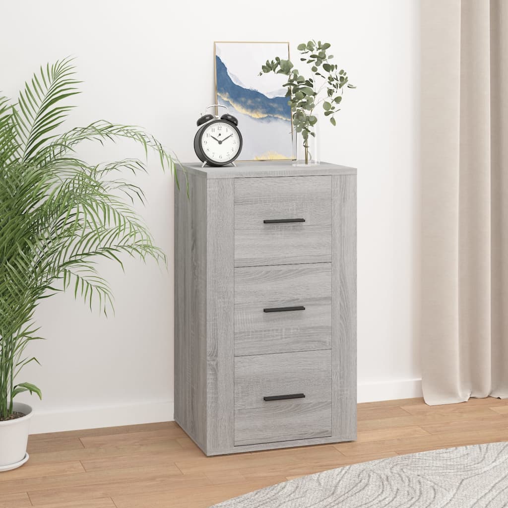 Sideboard Grey Sonoma 40x33x70 cm Engineered Wood - Sid & Sam