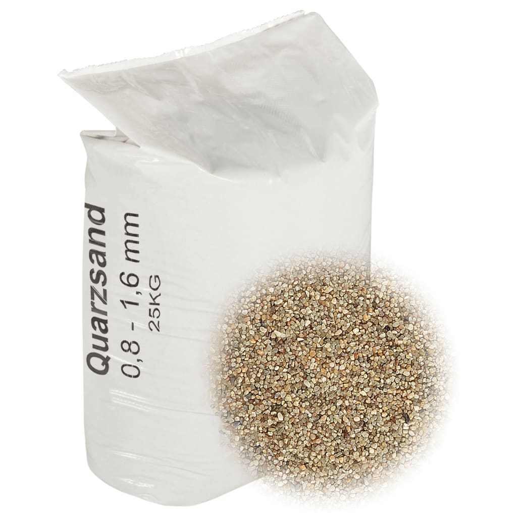 Filter Sand 25 kg 0.8-1.6 mm - Sid & Sam