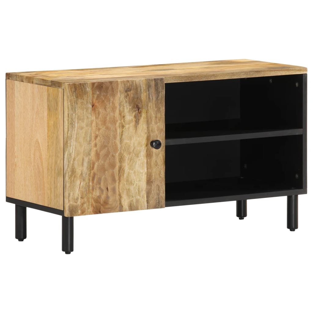 TV Cabinet 80x31x46 cm Solid Wood Mango - Merkel Designers
