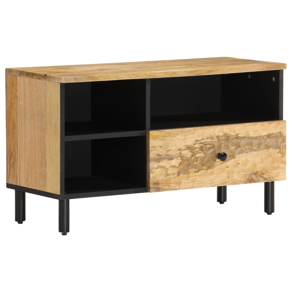 TV Cabinet 80x33x46 cm Solid Wood Mango - All Things Good