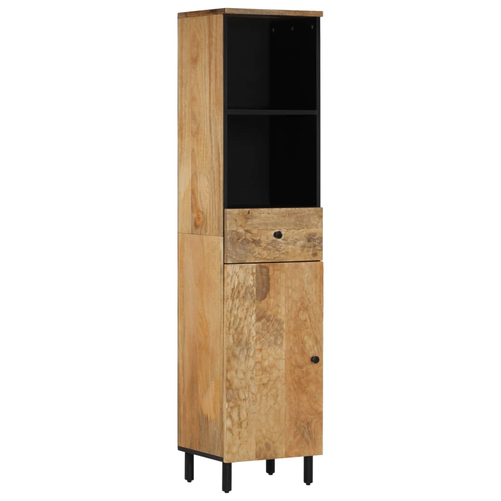 Bathroom Cabinet 38x33x160 cm Solid Wood Mango - The Home Maker
