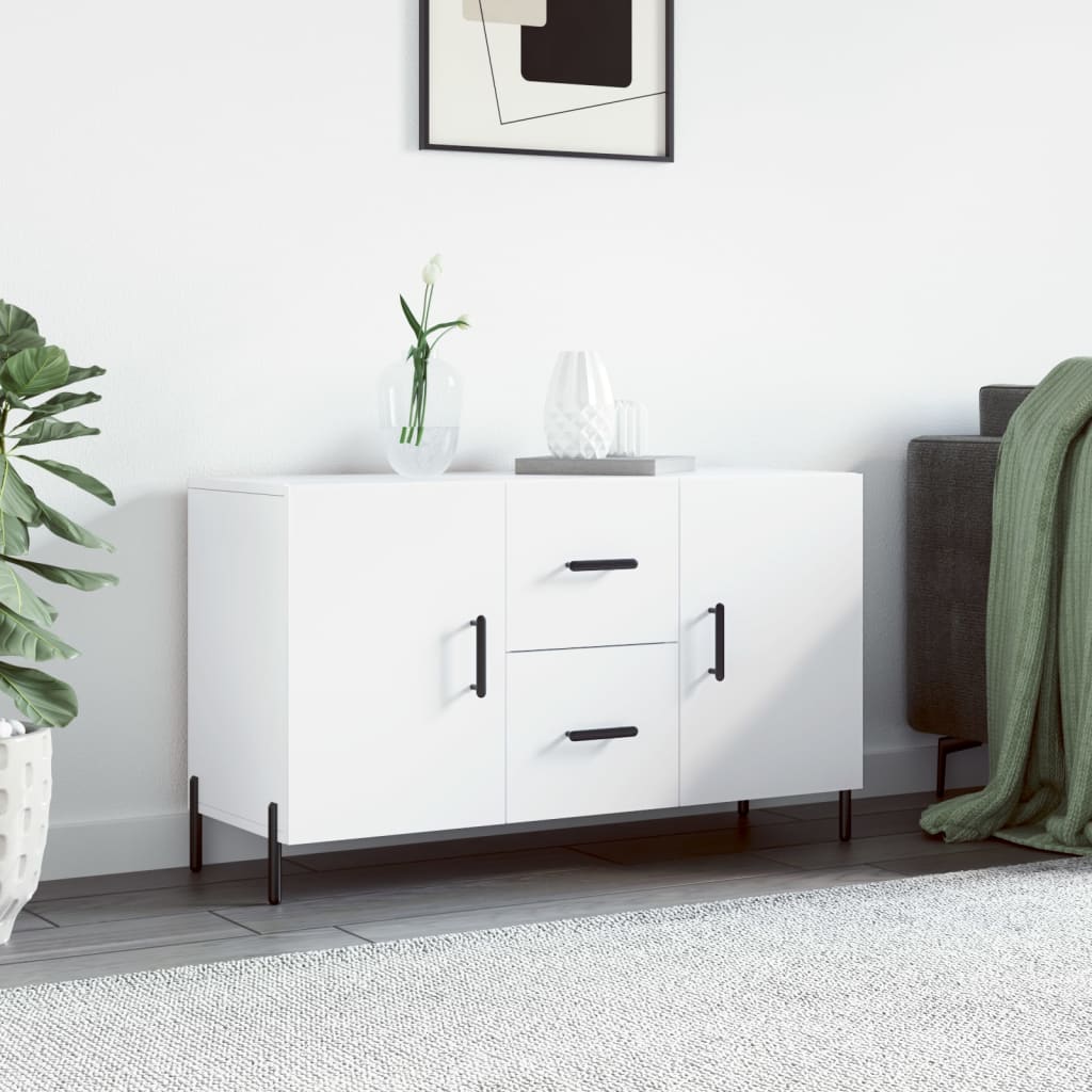 Sideboard White 100x36x60cm Engineered Wood - Casper Homes