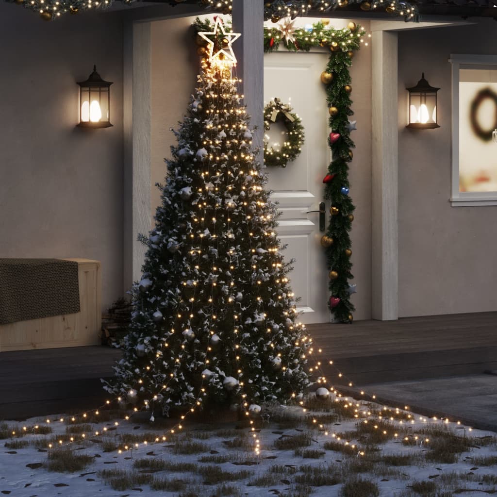 Christmas Tree light 320 LEDs Warm White 375cm - Casper Homes