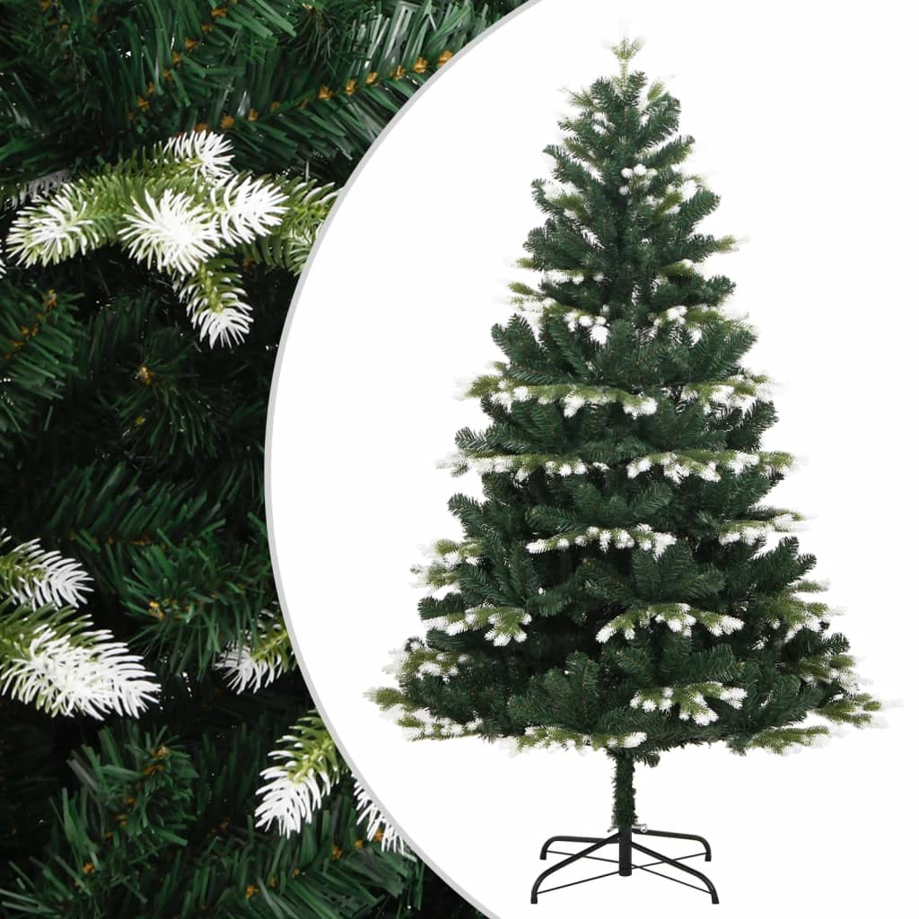 Fluer Hinged Tree Flocked Snow 120cm Model - Direct Imports