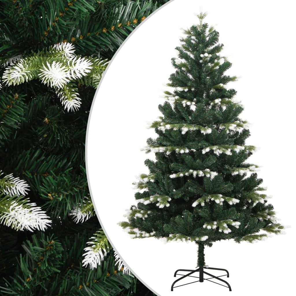 Fluer 150cm Flocked Snow Hinged Tree - Direct Imports