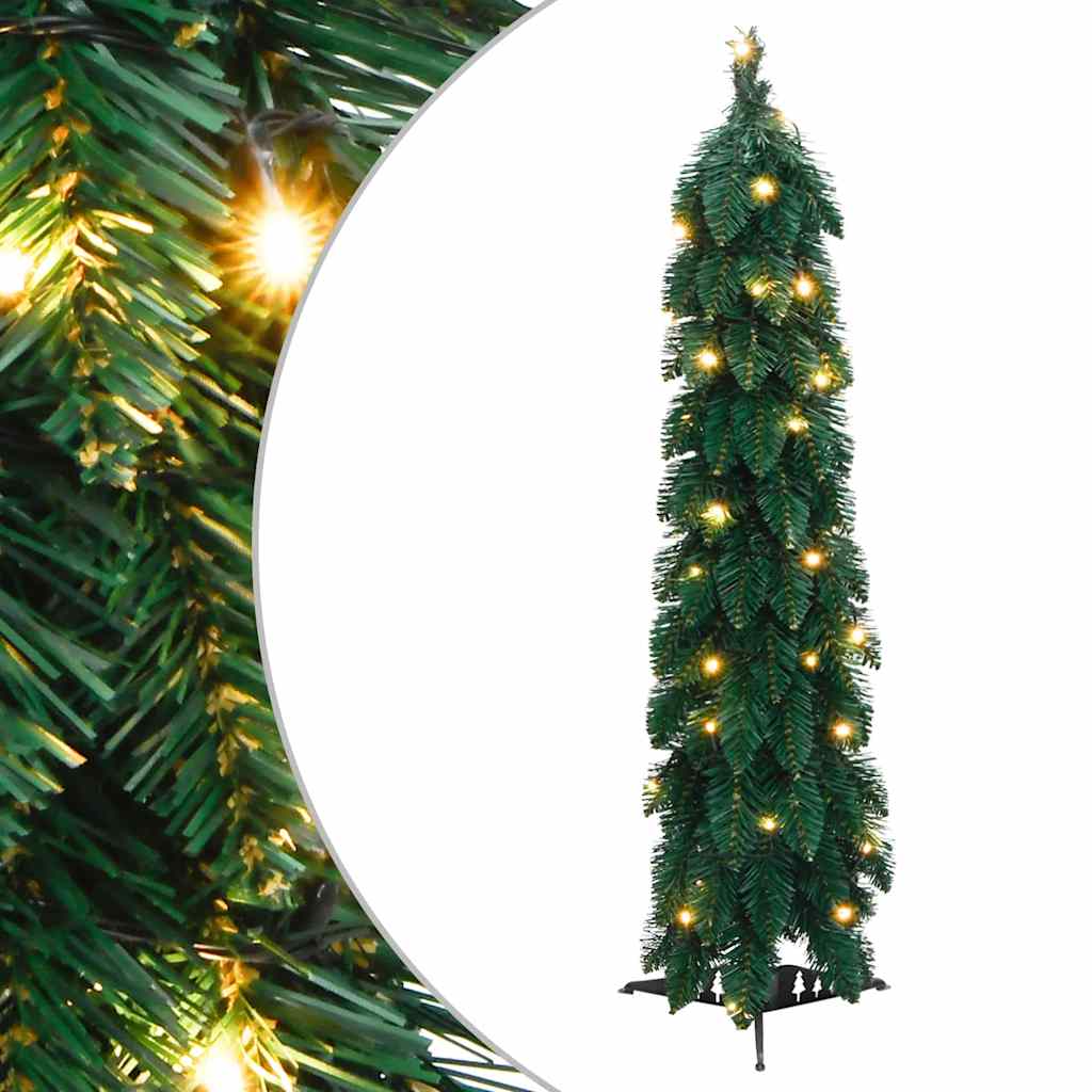 NIVRO Artificial Pre-lit Christmas Tree with 45 LEDs 90 cm - Style and Chic