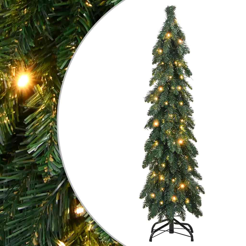 NIVRO Artificial Pre-lit Christmas Tree with 60 LEDs 120 cm - The Home Maker