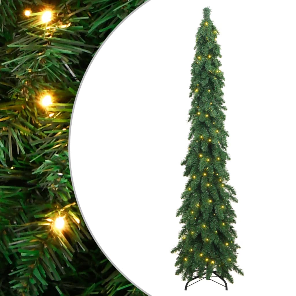 Fluer Artificial Pre-lit Christmas Tree 130 LEDs 210cm - Direct Imports