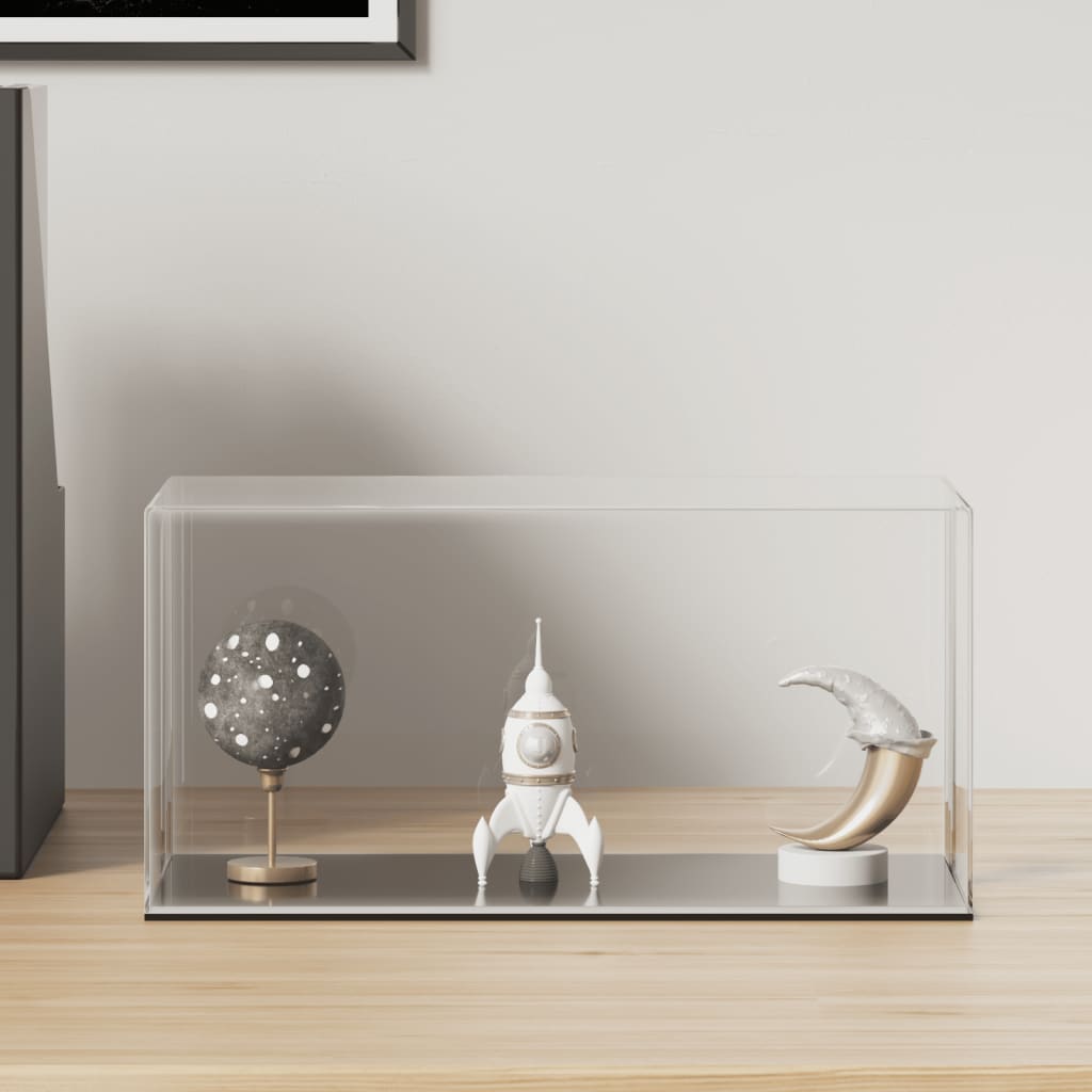 Display Box Transparent 24x12x11 cm Acrylic - R and M Furniture