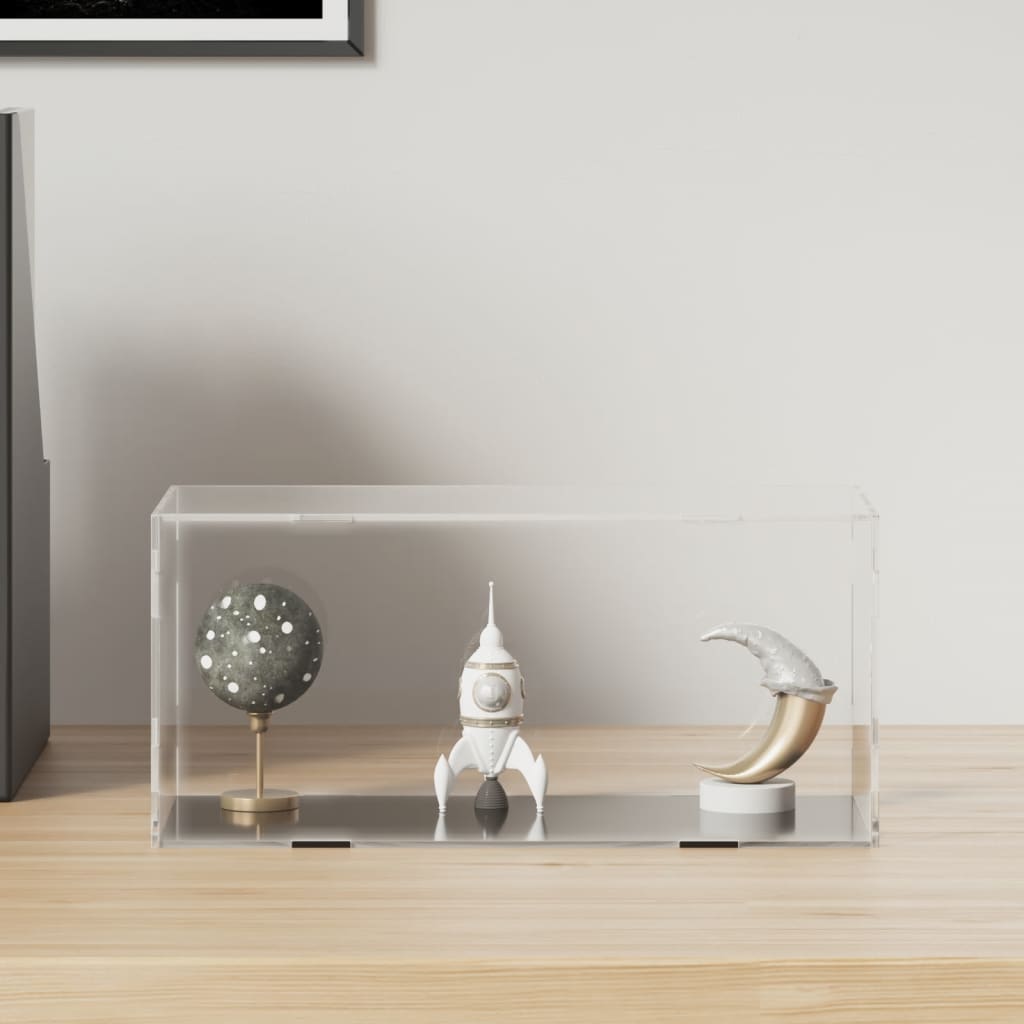 Display Box Transparent 24x12x11 cm Acrylic - Merkel Designers