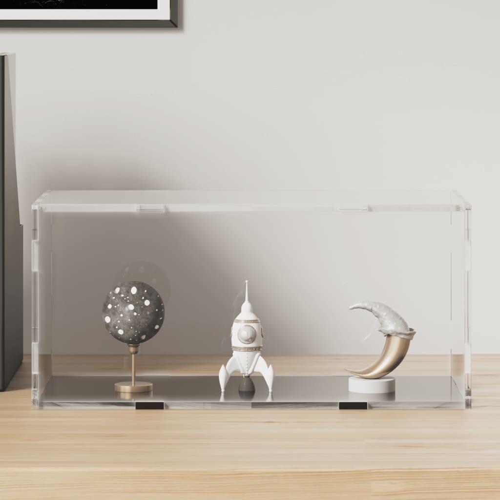 Display Box Transparent 30x15x14 cm Acrylic - R and M Furniture