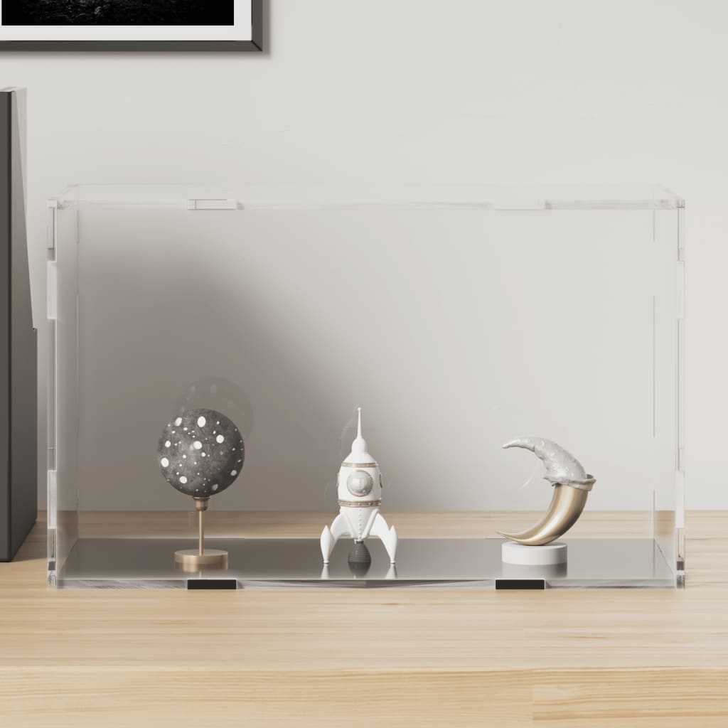Display Box Transparent 31x17x19 cm Acrylic - Style and Chic