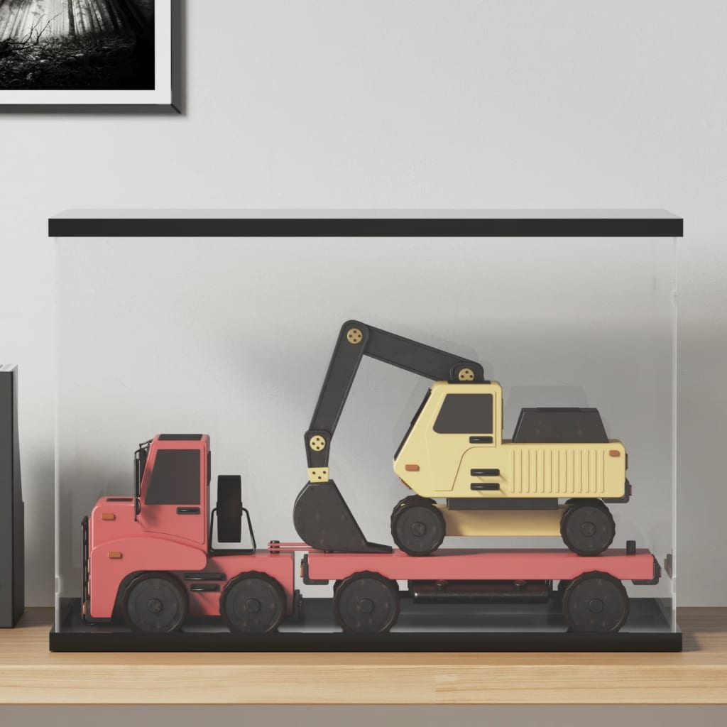 Display Box Transparent 56x36x37 cm Acrylic - Sid & Sam