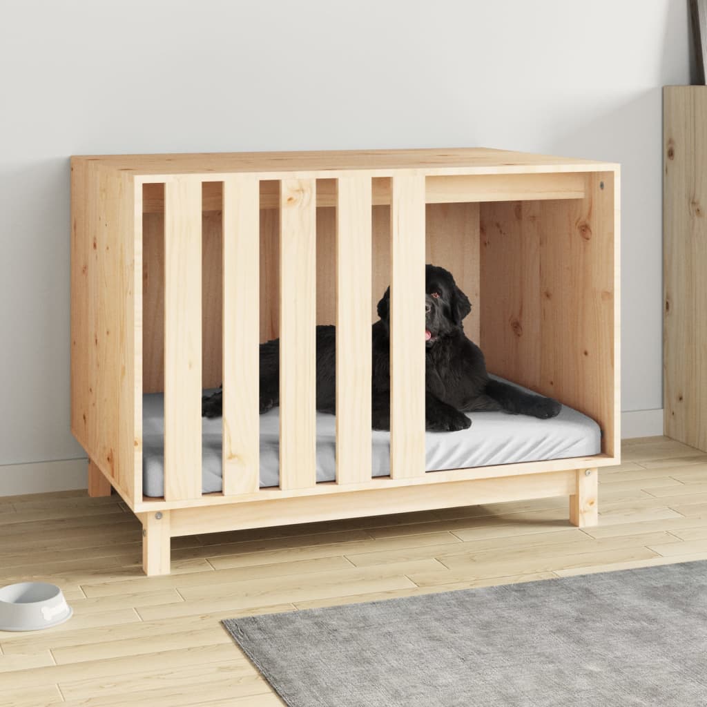 Dog House 90x60x67 cm Solid Wood Pine - R and M Furniture