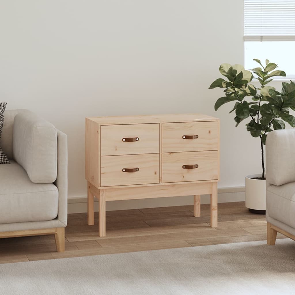 Console Cabinet 90x40x78 cm Solid Wood Pine - Tyrell & Tyrell
