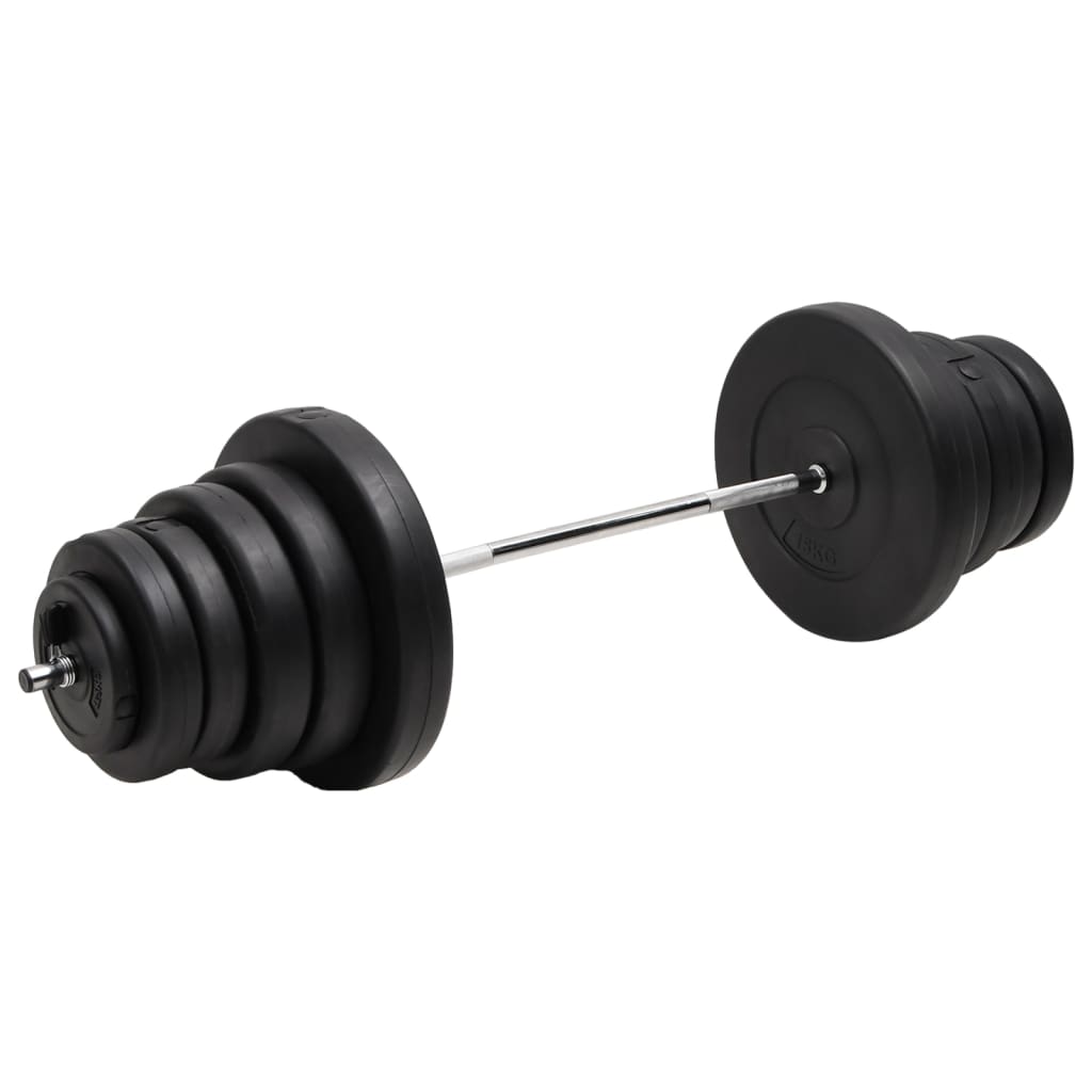 Barbell with Plates 90 kg - Style and Chic