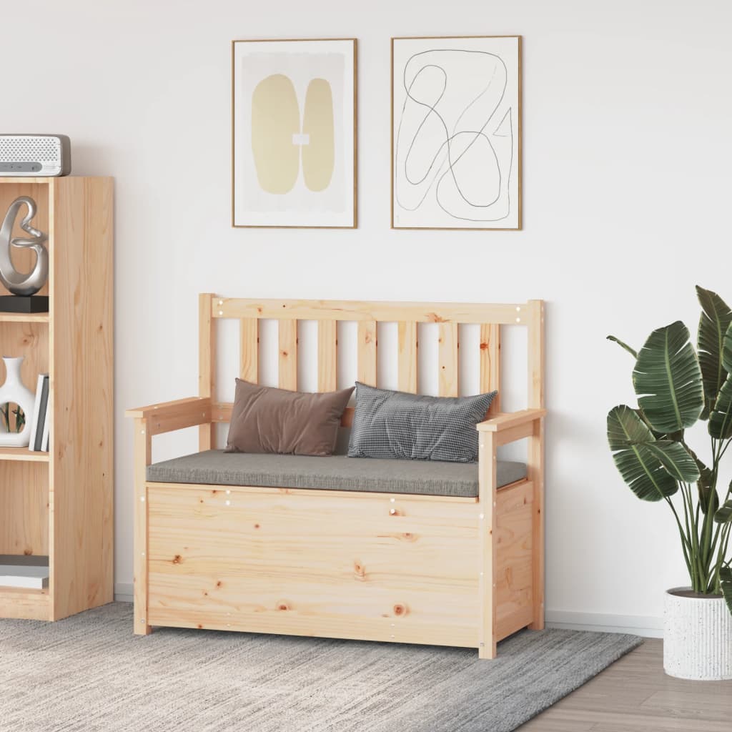 Bench 112.5x51.5x96.5 cm Solid Wood Pine - Sid & Sam