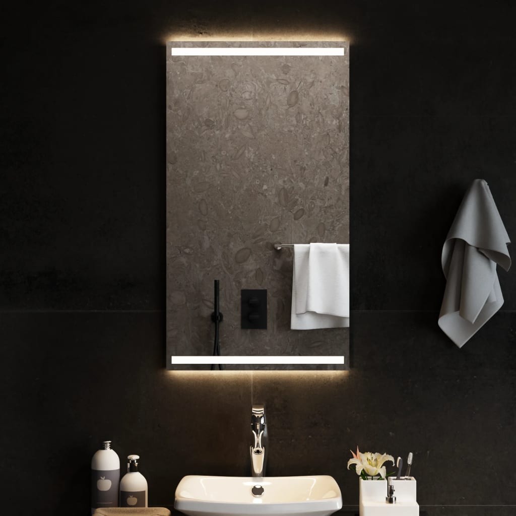 LED Bathroom Mirror 50x90cm - Merlin Deals