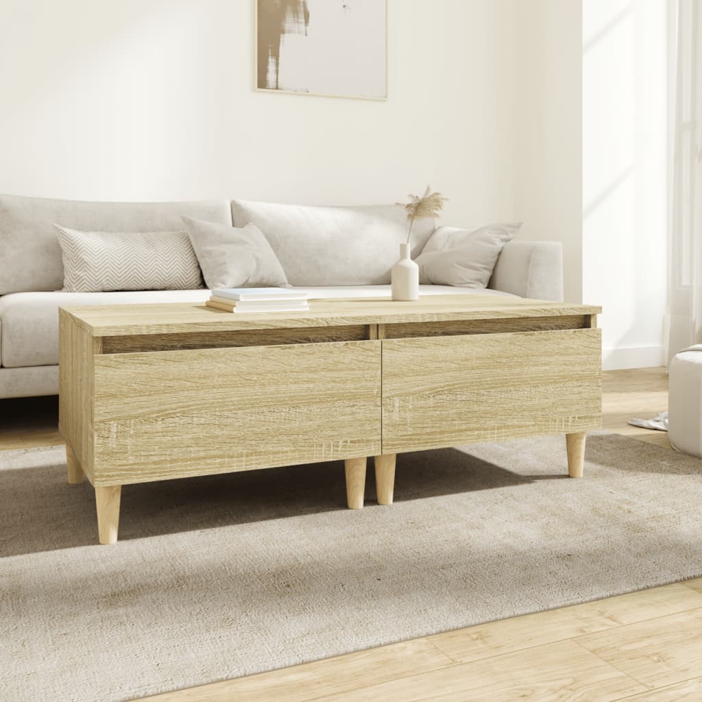 Side Tables 2 pcs Sonoma Oak 50x46x35 cm Engineered Wood - All Things Good