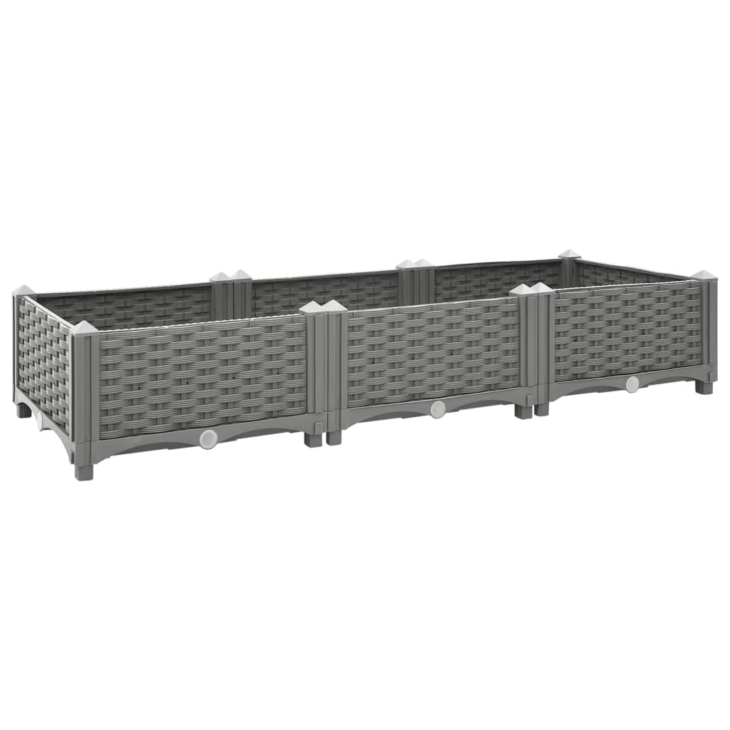 Raised Bed 120x40x23 cm Polypropylene - Tyrell & Tyrell
