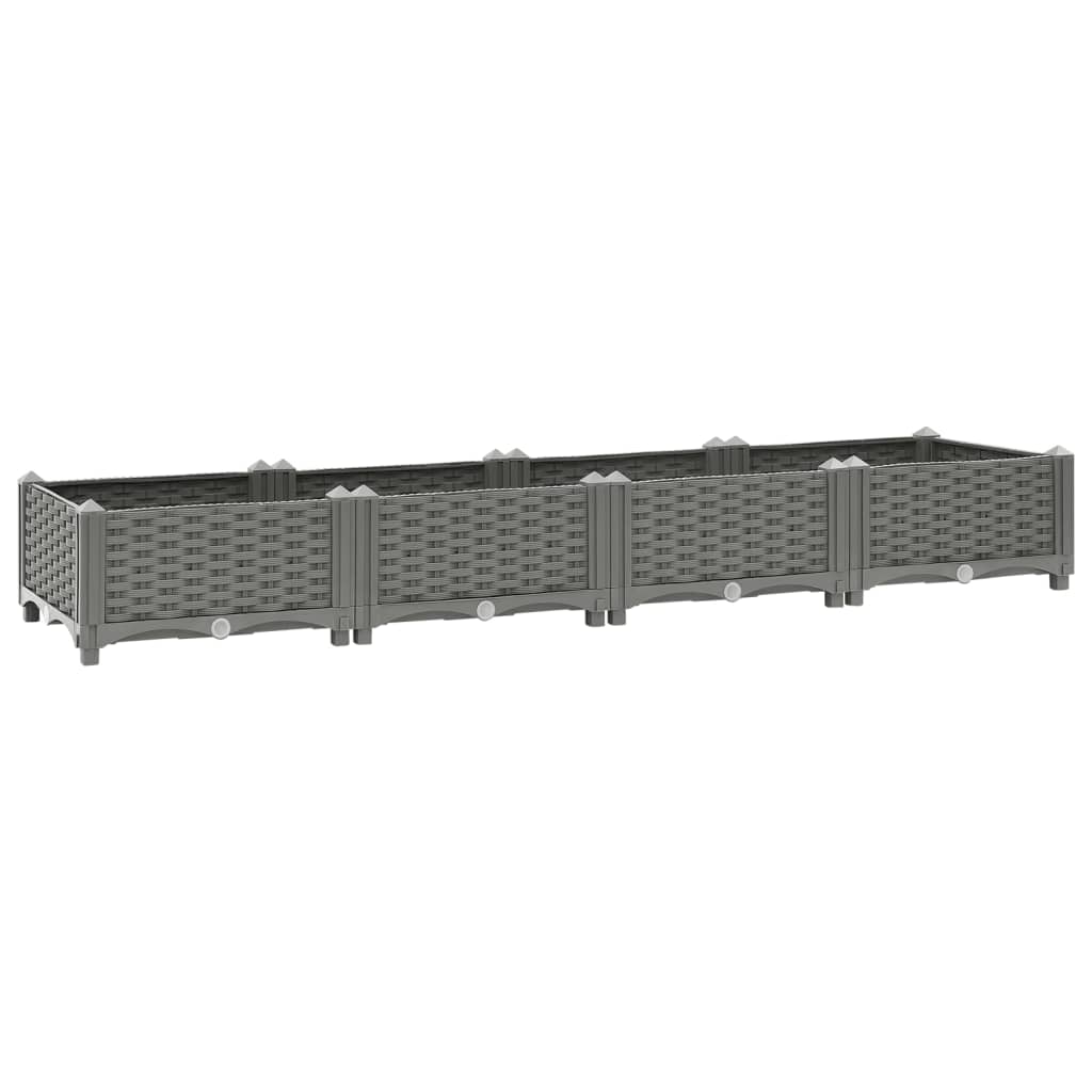 Raised Bed 160x40x23 cm Polypropylene - Unbeatable Bargains