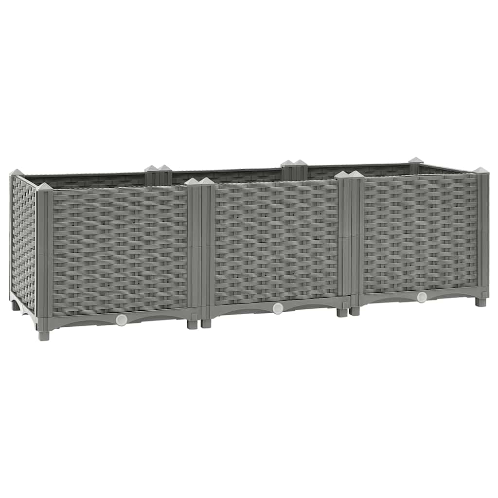 Raised Bed 120x40x38 cm Polypropylene - Direct Imports