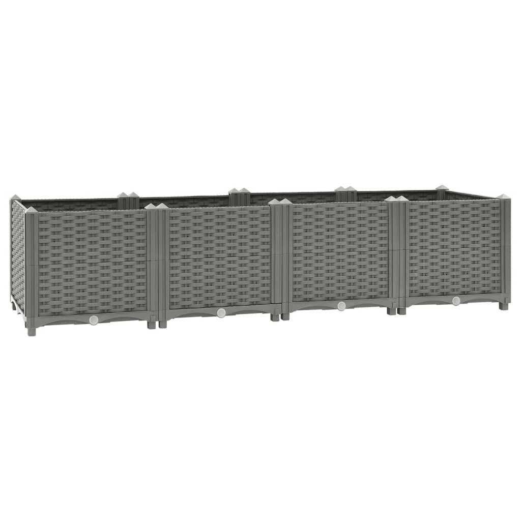 Raised Bed 160x40x38 cm Polypropylene - Casper Homes