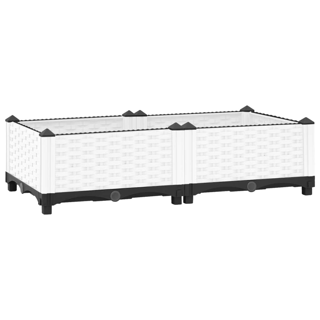 Raised Bed 80x40x23 cm Polypropylene - Style and Chic