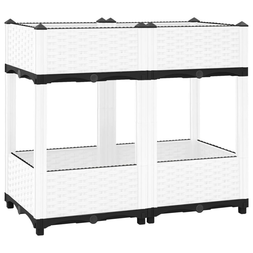 Raised Bed 80x40x71 cm Polypropylene - Casper Homes