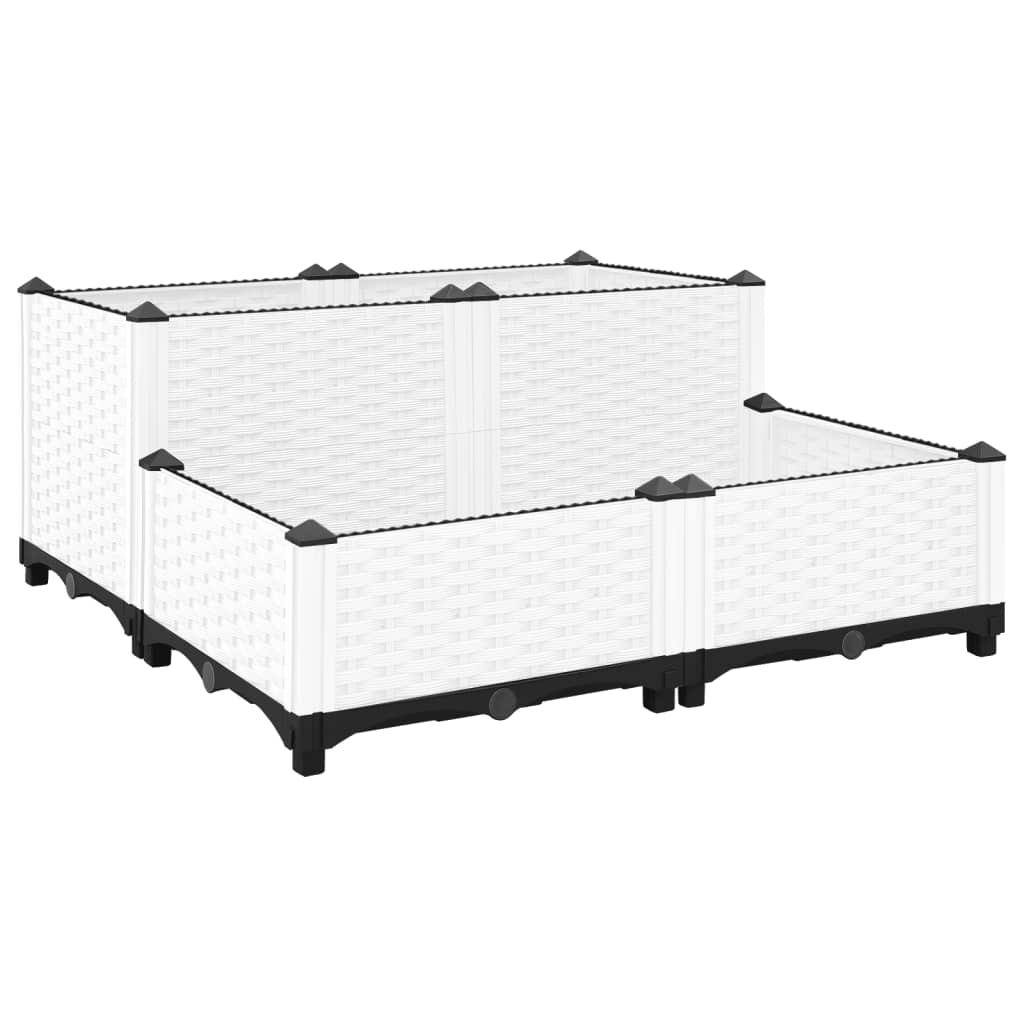 Raised Bed 80x80x38 cm Polypropylene - Tyrell & Tyrell