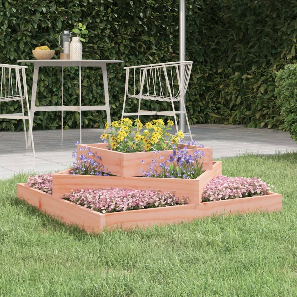 Planter 83x83x27cm Solid Wood Douglas - Casper Homes