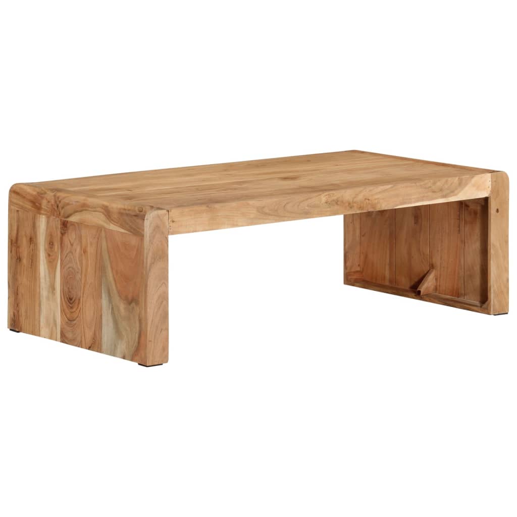 Coffee Table 110x55x35 cm Solid Wood Acacia - R and M Furniture