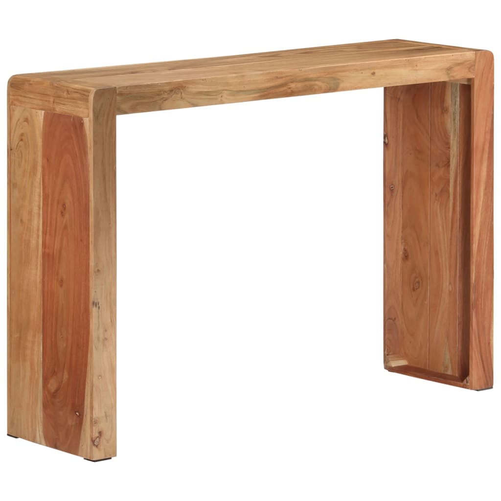 Console Table 110x30x76 cm Solid Wood Acacia - Merkel Designers