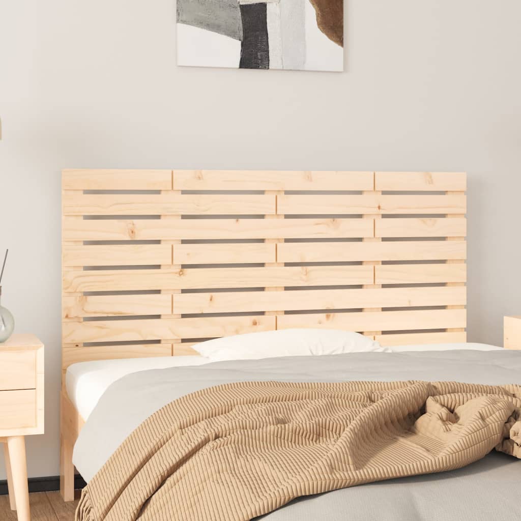 Wall Headboard 156x3x63cm Solid Wood Pine - Tyrell & Tyrell