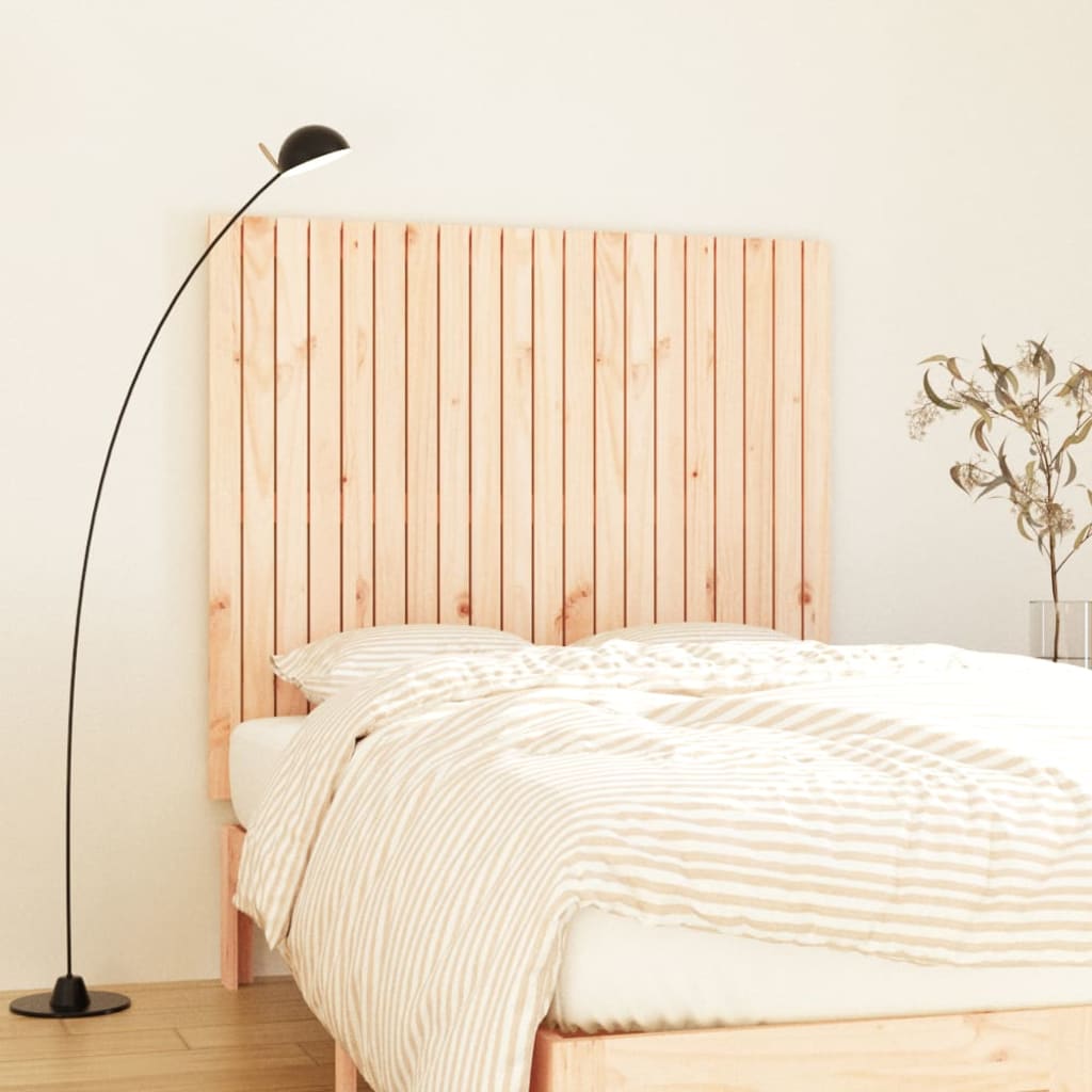 Wall Headboard 127.5x3x110cm Solid Wood Pine - Sid & Sam