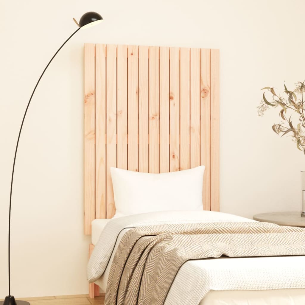 Wall Headboard 82.5x3x110cm Solid Wood Pine - Tyrell & Tyrell